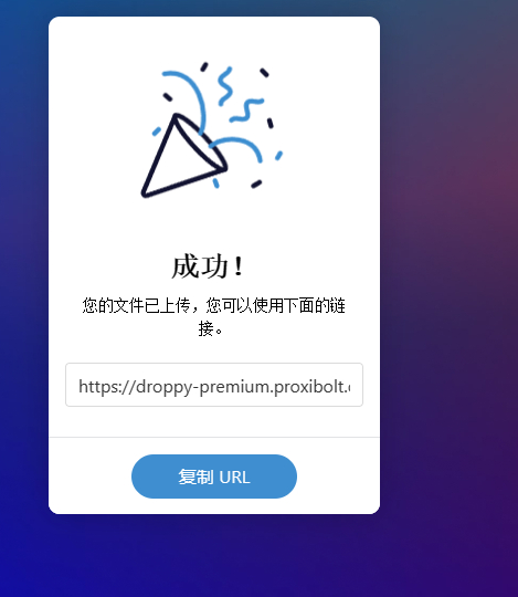 图片[3]-Droppy 2.6.1 –在线文件传输和共享系统，临时文件分享系统网站源码-朝晞小屋
