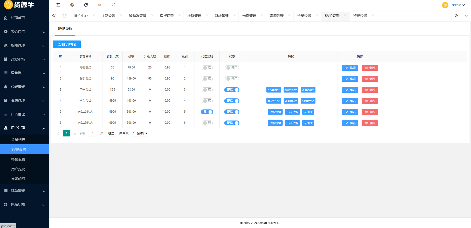 图片[10]-全新UI知识付费系统源码 | PC+H5+小程序三端 数据互通支持采集资源 全开源版-朝晞小屋