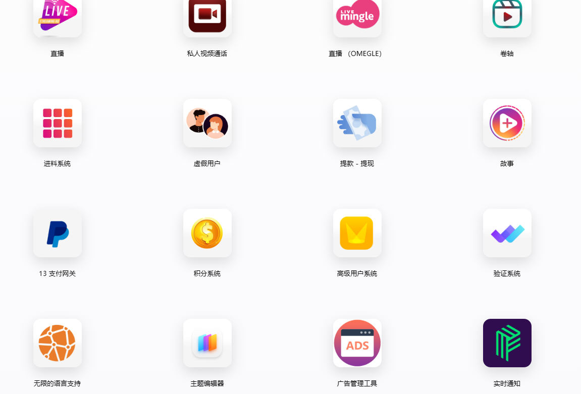 图片[2]-Belloo – 开箱即用交友平台，带假人约会源码程序-即时通讯 实时聊天视频一对一短视频系统！-朝晞小屋