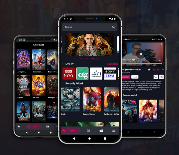 PlayLab 2.1 – 影视视频手机应用APP+网站源码带后台支持Android 和 iOS-朝晞小屋