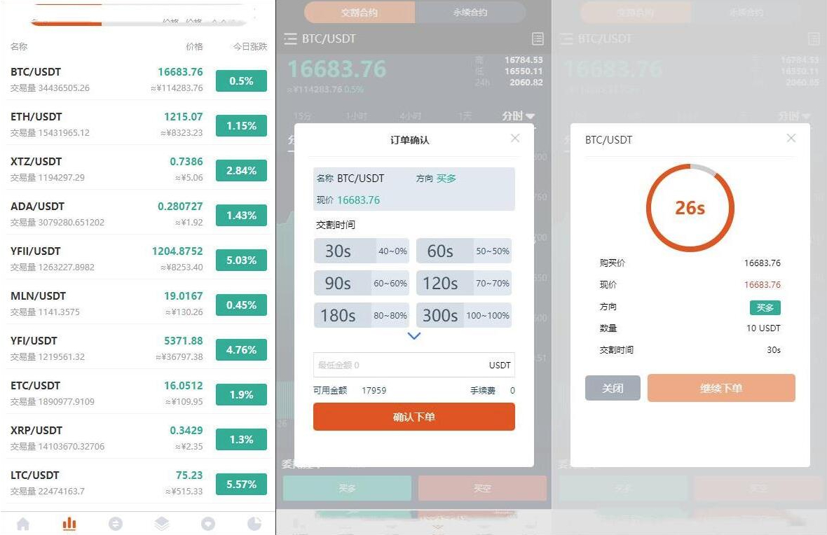 图片[3]-Java交易所源码 | USDT挖矿源码 | 币币交易合约源码 | 充值、提币、兑换功能-朝晞小屋