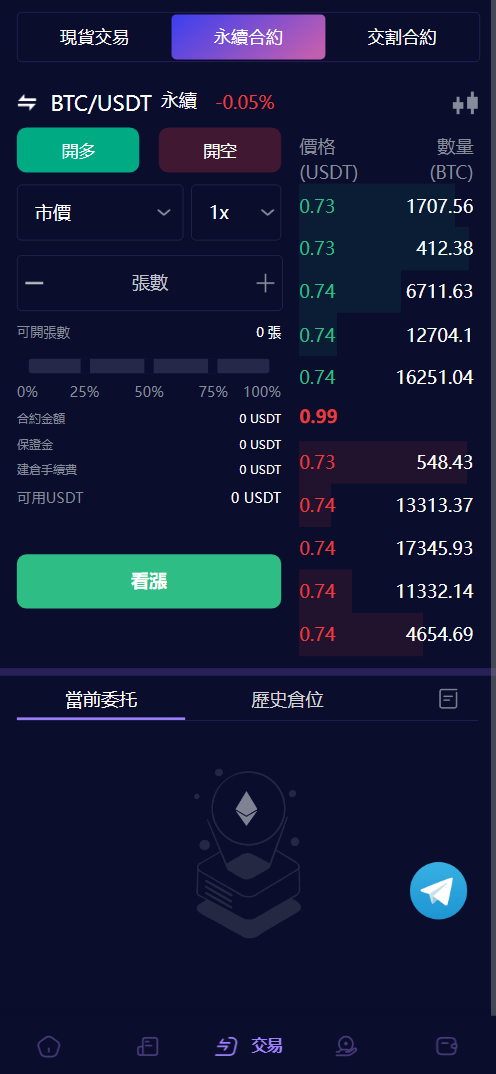图片[4]-Vexus多语言虚拟货币交易所/java交易所源码/模拟账户+现货交易+永续合约+交割合约+基金理财+锁仓挖矿+质押贷款+闪兑-朝晞小屋